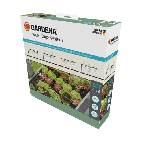 Kit d'initiation goutte-à-goutte pour rangées de plantes jusqu'à 35 plantes - GARDENA