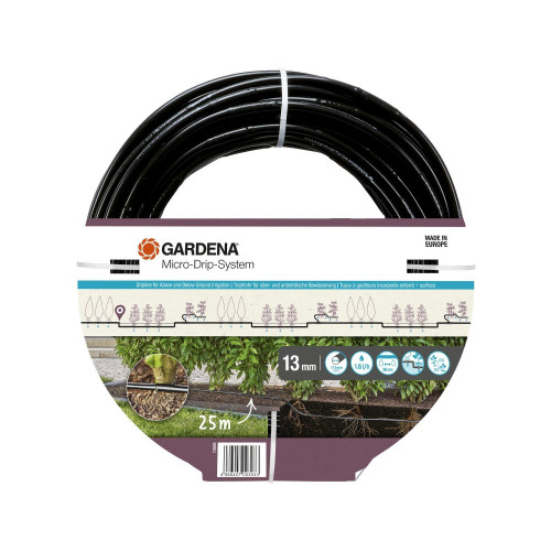 GARDENA Tuyau d'arrosage micro-poreux 20 m + régulateur + Raccord