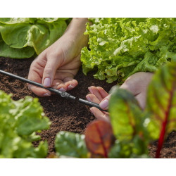 Jonctions droite pour le tuyau d'alimentation 4,6 mm - Boîte de 5 pièces - GARDENA