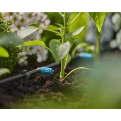 Goutteurs en ligne réglable 0-15 l/h Micro-Drip-System - Boîte de 5 pièces - GARDENA