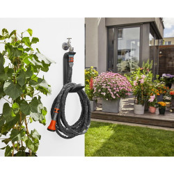 Support tuyau Liano™ TapFix pour robinets d'eau (G 1", G 3/4" et G 1/2") - GARDENA