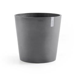 Pot Rond Amsterdam 50 Gris - Ø 50 x H. 43,8 cm - 62 L de marque ECOPOTS, référence: J7862500