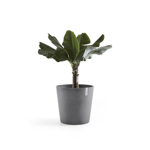 Pot Rond Amsterdam 50 Gris - Ø 50 x H. 43,8 cm - 62 L - ECOPOTS