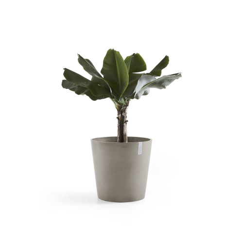 Pot Rond Amsterdam 50 Taupe - Ø 50 x H. 43,8 cm - 62 L - ECOPOTS