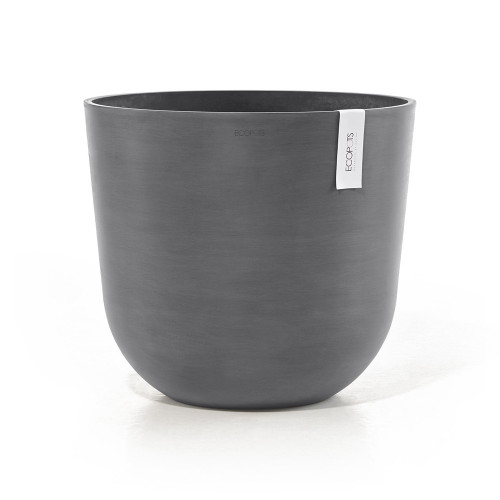 Pot Rond Oslo 45 Gris - Ø 45 x H. 39,2 cm - 46,6 L - ECOPOTS