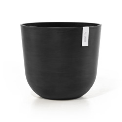 Pot Rond Oslo 45 Gris Foncé - Ø 45 x H. 39,2 cm - 46,6 L de marque ECOPOTS, référence: J7864600