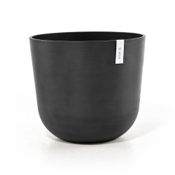 Pot Rond Oslo 55 Gris Foncé - Ø 55 x H. 47,9 cm - 85,6 L de marque ECOPOTS, référence: J7864700