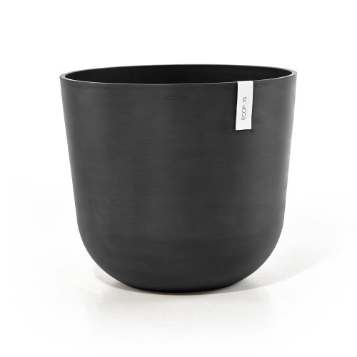 Pot Rond Oslo 55 Gris Foncé - Ø 55 x H. 47,9 cm - 85,6 L - ECOPOTS