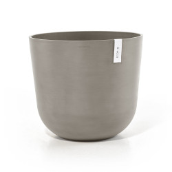 Pot Rond Oslo 55 Taupe - Ø 55 x H. 47,9 cm - 85,6 L de marque ECOPOTS, référence: J7865100