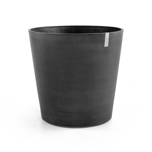 Grand pot sur roues Amsterdam 80 Gris Foncé - Ø 80 x H. 75 cm - 300 L - ECOPOTS