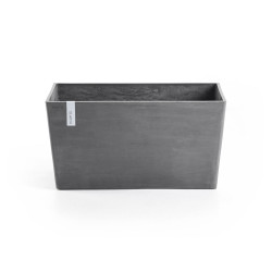 Jardinière Paris 60 Gris - 60 x 26 x H. 40 cm - 46,7 L de marque ECOPOTS, référence: J7867500