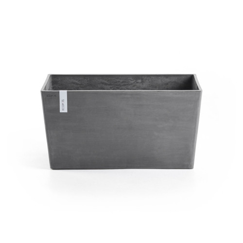 Jardinière Paris 80 Gris - 80 x 38 x H. 40 cm - 100 L - ECOPOTS