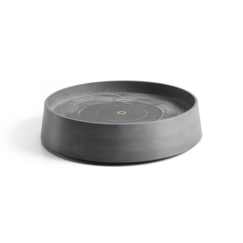 Support à roulettes Wheels Oslo 45 Gris - Ø 41 x H. 9,5 cm - ECOPOTS