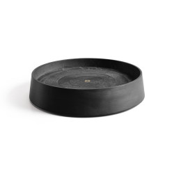 Support à roulettes Wheels Oslo 55 Gris Foncé - Ø 50 x H. 10,5 cm de marque ECOPOTS, référence: J7869400