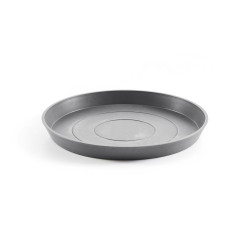 Soucoupe Round 50 Gris - Ø 44,5 x H. 3,5 cm de marque ECOPOTS, référence: J7870700