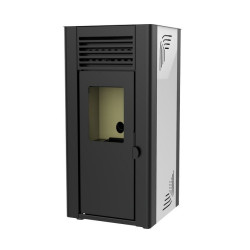 Poêle à granulés ORPHÉE 10 - acier - non étanche - blanc - 10kW de marque Supra, référence: B6863800