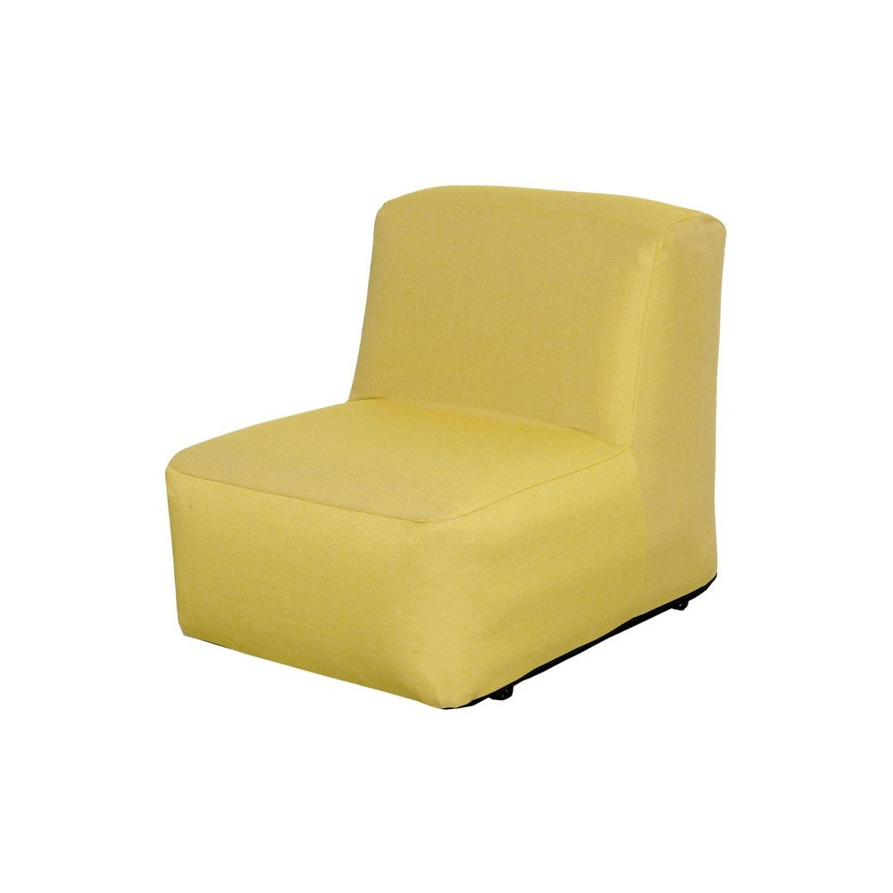 PROLOISIRS Fauteuil de détente gonflable Balloon miel 71 x 92 x 75 cm - vue 2