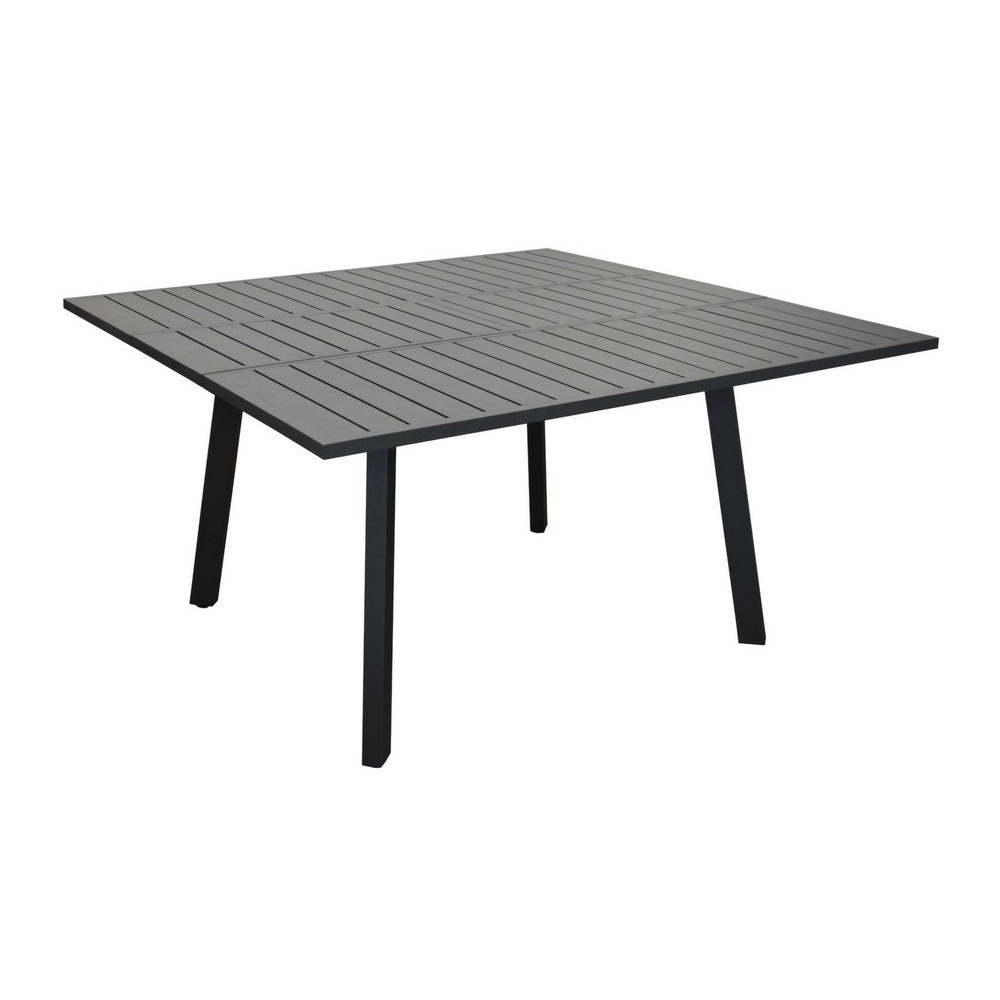Table de jardin extensible 68 personnes Barcelona 100145x145 cm - vue 2