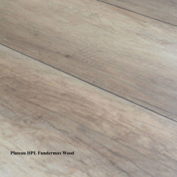 Table de jardin rectangulaire extensible Tahaa plateau Fundermax® graphite/wood 180/240 cm - PROLOISIRS