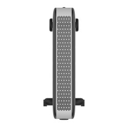 Radiateur mobile CERAMDUO 1522 à chaleur douce noir 1500W - Supra