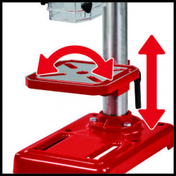 Perceuse à colonne modulable TC-BD 450 - 300 W - 5 niveaux de vitesse RECONDITIONNE - EINHELL 