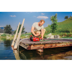 Pompe d'arrosage de surface sans fil AQUINNA -Solo - Livré sans batterie ni chargeur RECONDITIONNE - EINHELL 