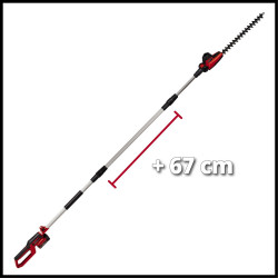 Taille-Haie téléscopique GC-HH 18/45 Li T-Solo - sans batterie RECONDITIONNE - EINHELL