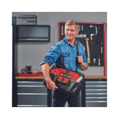 Sac porte-outils – 45/29 – 20 kg – 450 × 220 × 290 mm – fond renforcé – compatible Power X-Change - EINHELL 