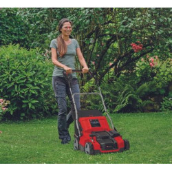 Scarificateur-aérateur électrique – GE-SA 1435/1 – 1 400 W – largeur 35 cm – bac 28 L - EINHELL