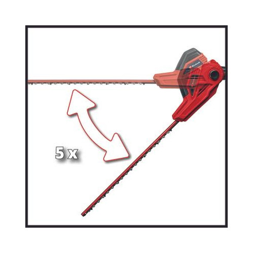 Taille-haie Télescopique Électrique 20V - Perche Fixe Jusqu'à 3,4 M - Lame Double 42 Cm - Batterie 10000 MAh - Léger & Ergonomique