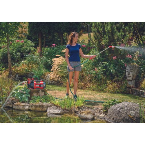 Pompe d’arrosage sans fil – AQUINNA 18/30 F LED – 18 V – 3000 L/h – 2,8 bar – sans batterie ni chargeur - EINHELL 