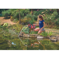 Pompe d’arrosage sans fil – AQUINNA 18/30 F LED – 18 V – 3000 L/h – 2,8 bar – sans batterie ni chargeur - EINHELL