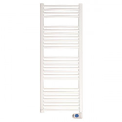 Radiateur sèche-serviettes 750 W - Fluide caloporteur -Programmateur 7 j - Fil pilote - Ducasa