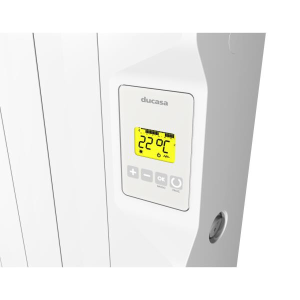 Ducasa Radiateur mural à fluide thermique 600 W Electronique Fi... — free download