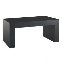 Petit banc pour poêle à bois PRESTON 1 M - epoxy noir sable de marque Invicta, référence: B7708200