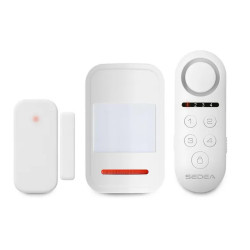 Mini-alarme sans fil pour porte, 105 dB de marque SEDEA, référence: B7787800