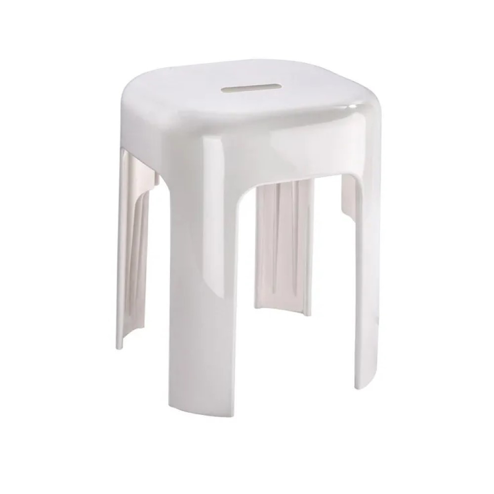 Tabouret à poser en plastique Alaska .35 x .35 x H.45 cm - vue 2