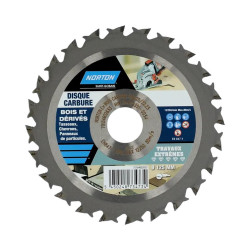 Disque extrême pour bois, Diam.125 x 22,23 mm - NORTON