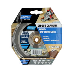 Disque extrême pour bois, Diam.125 x 22,23 mm - NORTON