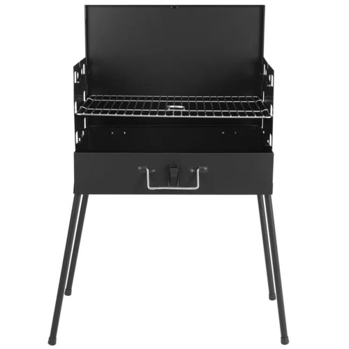 Barbecue charbon de bois Camping Suitcase horizontal - Centrale Brico