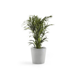 Pot Rond Amsterdam 60 Blanc Gris - Ø 60 x H. 54,8 cm - 100 L - ECOPOTS