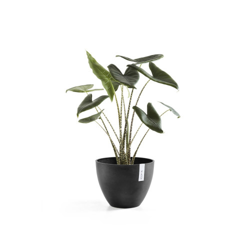 Pot Rond Antwerp 30 Gris Foncé - Ø 30 x H. 25,5 cm - 11,4 L - ECOPOTS