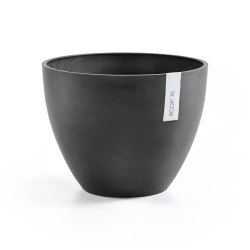 Pot Rond Antwerp 30 Gris Foncé - Ø 30 x H. 25,5 cm - 11,4 L - ECOPOTS