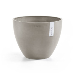 Pot Rond Antwerp 30 Taupe - Ø 30 x H. 25,5 cm - 11,4 L - ECOPOTS