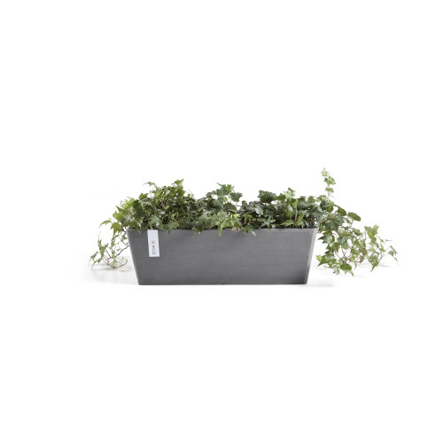 Pot Rectangulaire Bruges 65 New Gris - 65 x 17 x H. 17 cm - 13,5 L - ECOPOTS