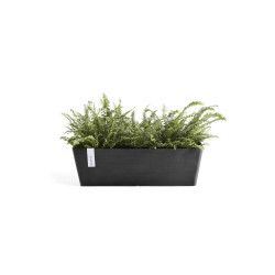 Pot Rectangulaire Bruges 45 Gris Foncé - 45 x 17 x H. 17 cm - 9,7 L de marque ECOPOTS, référence: J7939900