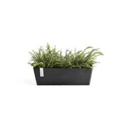 Pot Rectangulaire Bruges 65 New Gris Foncé - 65 x 17 x H. 17 cm - 13,5 L - ECOPOTS