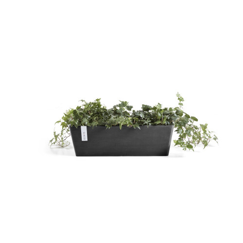 Pot Rectangulaire Bruges 65 New Gris Foncé - 65 x 17 x H. 17 cm - 13,5 L - ECOPOTS