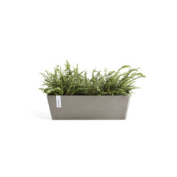 Pot Rectangulaire Bruges 45 Taupe - 45 x 17 x H. 17 cm - 9,7 L de marque ECOPOTS, référence: J7940200