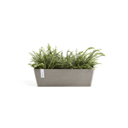 Pot Rectangulaire Bruges 45 Taupe - 45 x 17 x H. 17 cm - 9,7 L - ECOPOTS